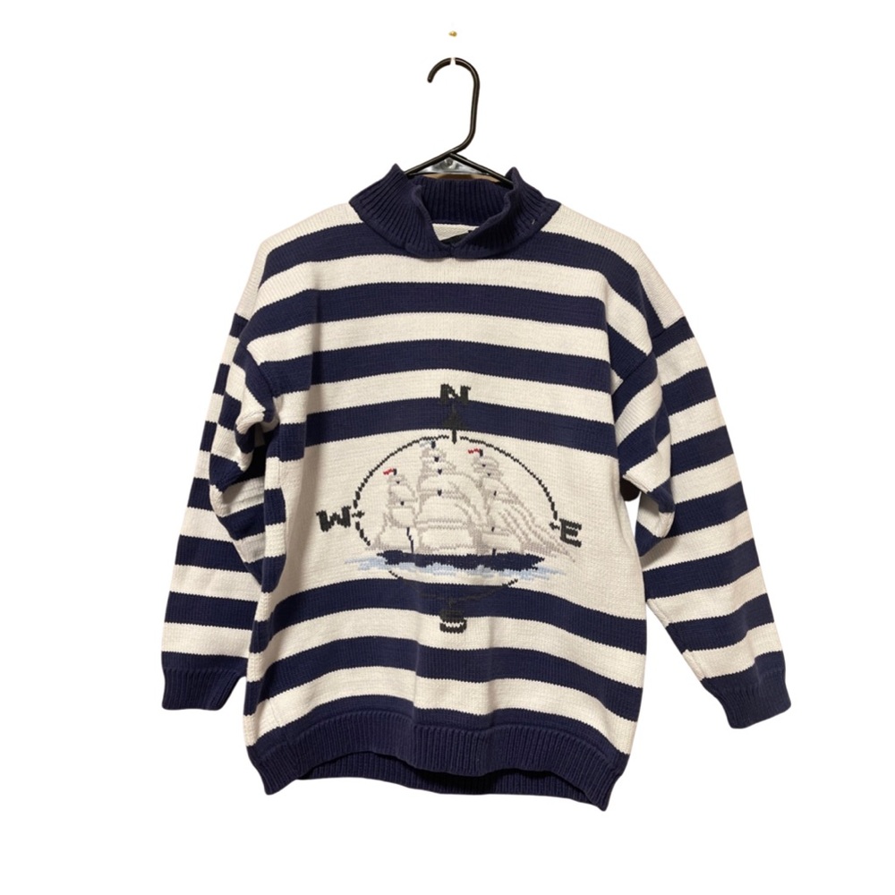 Vintage Compass Knit Sweater